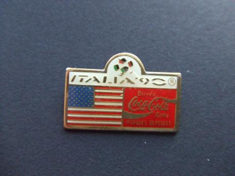 WK voetbal italie 1990 deelnemer Amerika